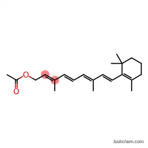 Retinyl acetate              CAS No.: 127-47-9