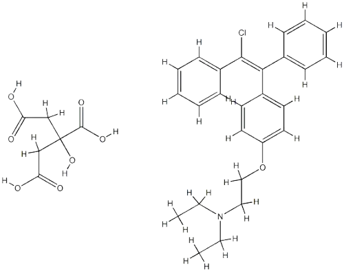 trans-clomifene citrate      CAS No.: 7599-79-3