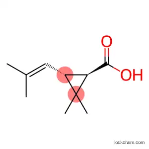TRANS-(+)-CHRYSANTHEMIC ACID CAS No.: 4638-92-0