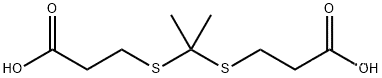 Propanoic acid, 3,3'-[(1-methylethylidene)bis(thio)]bis-
