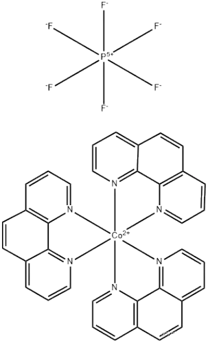 tris-(2,2'-phenanthroline)cobalt(II) bis(hexafluorophosphate)