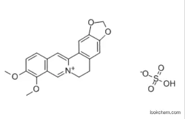 Berberine Acid Sulfate 633-66-9 Berberine Sulfate