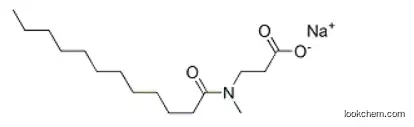sodium N-methyl-N-(1-oxododecyl)-beta-alaninate CAS：21539-58-2