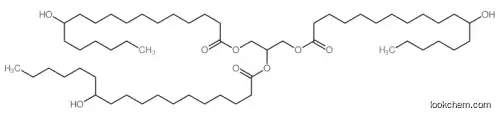 1,2,3-propanetriyl tris(12-hydroxyoctadecanoate) CAS139-44-6