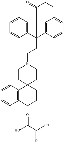 6-(3,4-dihydro-1'H,2H-spiro[naphthalene-1,4'-piperidin]-1'-yl)-4,4-diphenylhexan-3-one