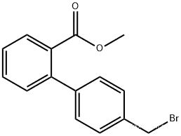 Methyl 4'-bromomethyl biphen CAS No.: 114772-38-2