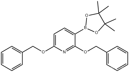 2,6-bis(benzyloxy)-3-(4,4,5,5-tetramethyl-1,3,2-dioxaborolan-2-yl)pyridine