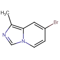 7-bromo-1-methylimidazo[1,5- CAS No.: 1379341-62-4