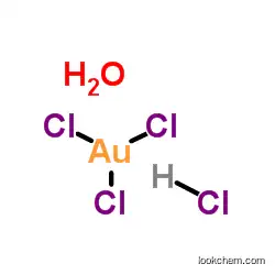 CHLOROAURIC ACID HYDRATE CAS27988-77-8