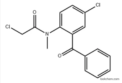 N-(2-benzoyl-4-chlorophenyl)-2-chloro-N-methylacetamide CAS 6021-21-2