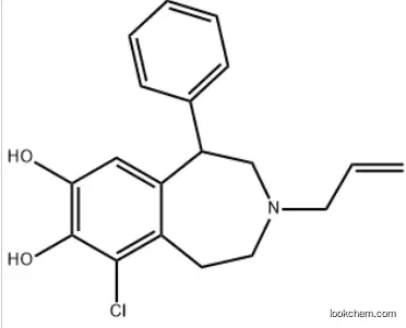 (+/-)-6-CHLORO-7,8-DIHYDROXY-3-ALLYL-1-PHENYL-2,3,4,5-TETRAHYDRO-1H-3-BENZAZEPINE HYDROBROMIDE CAS 80751-65-1