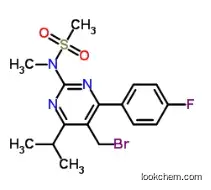 5-(Bromomethyl)-4-(4-fluorop CAS No.: 799842-07-2