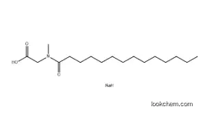 sodium N-methyl-N-(1-oxotetradecyl)aminoacetate CAS 30364-51-3