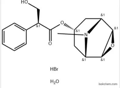 SCOPOLAMINE HYDROBROMIDE TRIHYDRATE CAS 6533-68-2
