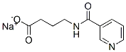 4-[(3-Pyridinylcarbonyl)amino]-butanoic acid monosodium salt