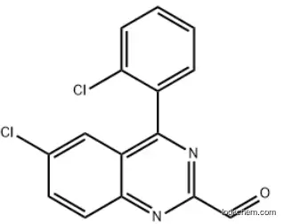 6-CHLORO-4-(2-CHLOROPHENYL)QUINAZOLINE-2-CARBALDEHYDE CAS 93955-15-8