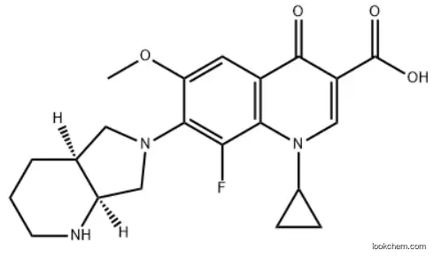 8-Fluoro-6-methoxy Moxifloxacin Dihydrochloride CAS 1029364-77-9