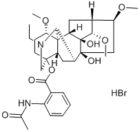 Lappaconitine hydrobromide   CAS No.: 97792-45-5