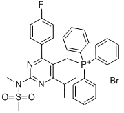 Phosphonium, [[4-(4-fluorophenyl)-6-(1-methylethyl)-2-[methyl(methylsulfonyl)amino]-5-pyrimidinyl]me