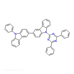 9-(4,6-Diphenyl-1,3,5-triazin-2-yl)-9'-phenyl-9H,9'H-3,3'-bicarbazole