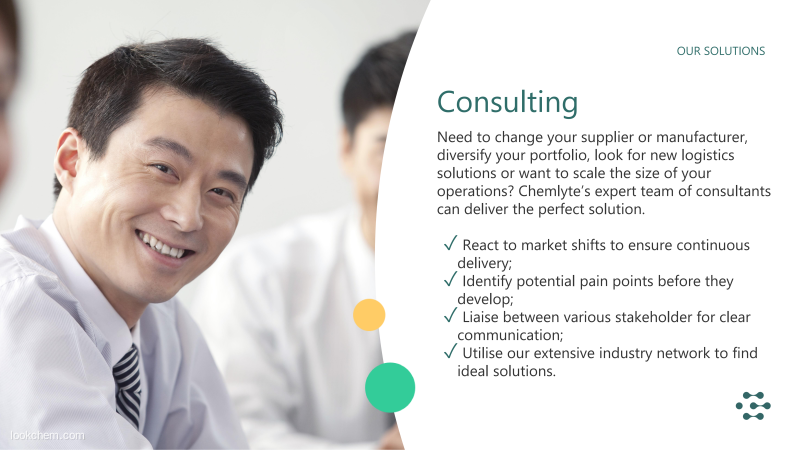 It is mainly used as an intermediate to manufacture API which help in reduction of breast cancer, medication used to prevent and treat osteoporosis in postmenopausal women.